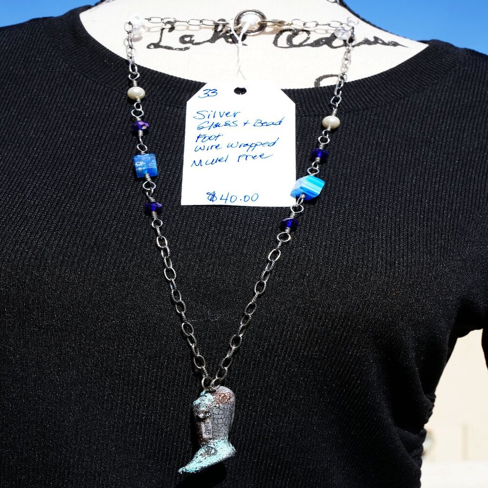 Hand crafted necklace